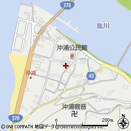 愛媛県大洲市長浜町沖浦2210周辺の地図