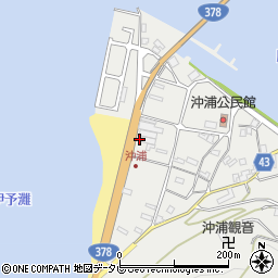 愛媛県大洲市長浜町沖浦2274周辺の地図