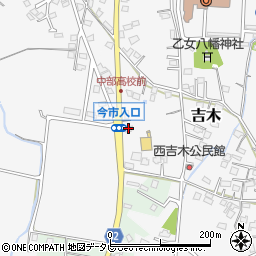 福岡県豊前市吉木1165周辺の地図