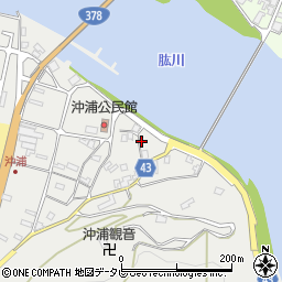 愛媛県大洲市長浜町沖浦2198周辺の地図
