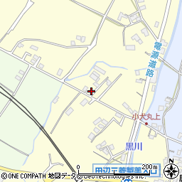 福岡県築上郡吉富町広津957周辺の地図