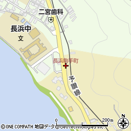 長浜駒手町周辺の地図