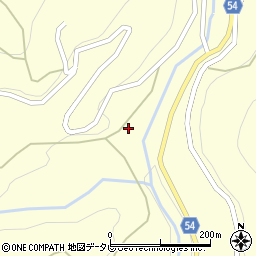 愛媛県大洲市田処1559周辺の地図