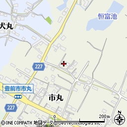 福岡県豊前市市丸312周辺の地図
