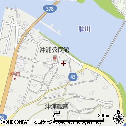 愛媛県大洲市長浜町沖浦2206周辺の地図