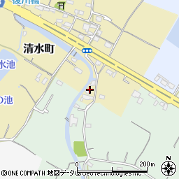 福岡県豊前市清水町8周辺の地図