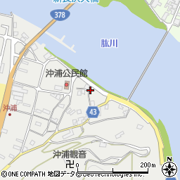 愛媛県大洲市長浜町沖浦2192周辺の地図