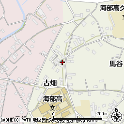 徳島県海部郡海陽町大里古畑45-1周辺の地図
