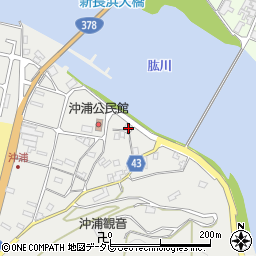 愛媛県大洲市長浜町沖浦2192-9周辺の地図
