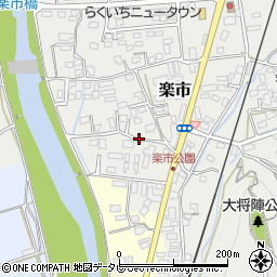 西日本新聞エリアセンター　天道周辺の地図