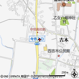 福岡県豊前市吉木1171-1周辺の地図