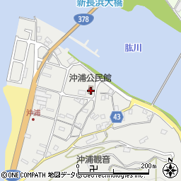 愛媛県大洲市長浜町沖浦2209周辺の地図