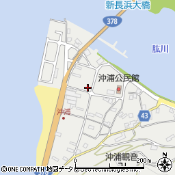 愛媛県大洲市長浜町沖浦2266周辺の地図