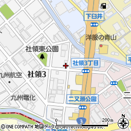 北勢工業株式会社　福岡営業所周辺の地図