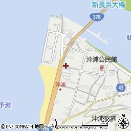 愛媛県大洲市長浜町沖浦2267-1周辺の地図