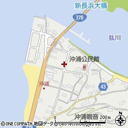 愛媛県大洲市長浜町沖浦2265-2周辺の地図