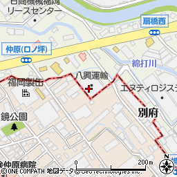 八興運輸株式会社　福岡営業所周辺の地図
