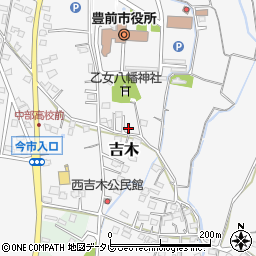 福岡県豊前市吉木1042-5周辺の地図