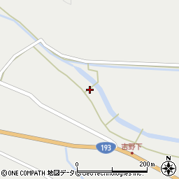 徳島県海部郡海陽町吉野コソ周辺の地図
