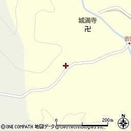 徳島県海部郡海陽町吉田南沢周辺の地図
