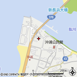 愛媛県大洲市長浜町沖浦2260-2周辺の地図