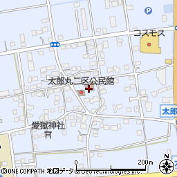 飯塚市穂波人権啓発センター集会所周辺の地図