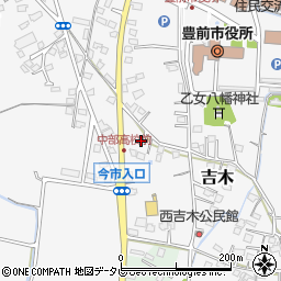 福岡県豊前市吉木1177周辺の地図