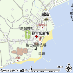 福岡県警察本部　西警察署能古駐在所周辺の地図