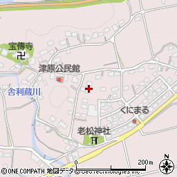 福岡県飯塚市津原677周辺の地図