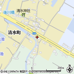 福岡県豊前市清水町139周辺の地図