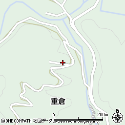 高知県高知市重倉592周辺の地図