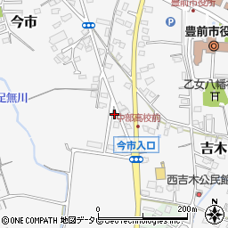 福岡県豊前市吉木1179-3周辺の地図