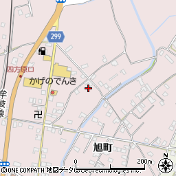 徳島県海部郡海陽町四方原大道東周辺の地図