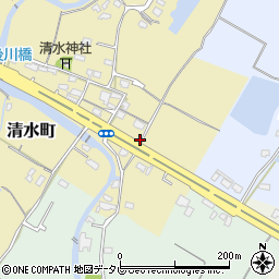 福岡県豊前市清水町135周辺の地図