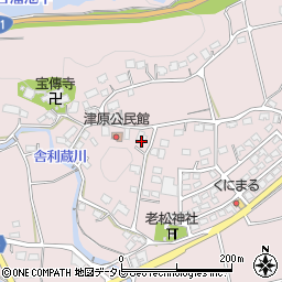 福岡県飯塚市津原739周辺の地図