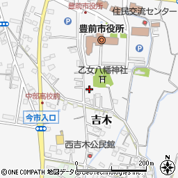福岡県豊前市吉木1046-7周辺の地図