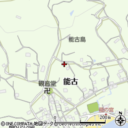 福岡県福岡市西区能古1182-1周辺の地図