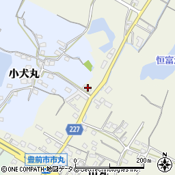 岡本進学塾周辺の地図