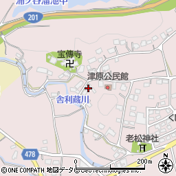 福岡県飯塚市津原730周辺の地図