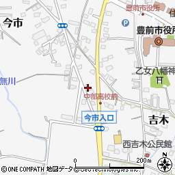 福岡県豊前市吉木1179-5周辺の地図