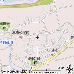 福岡県飯塚市津原765周辺の地図