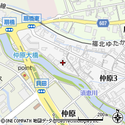 フォンターナ弐番館周辺の地図
