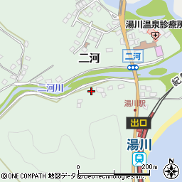 和歌山県東牟婁郡那智勝浦町二河1574周辺の地図