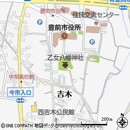 福岡県豊前市吉木1040周辺の地図