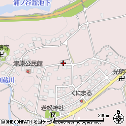 福岡県飯塚市津原757周辺の地図