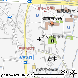 福岡県豊前市吉木1049周辺の地図