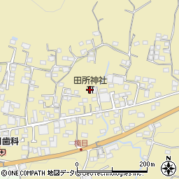 田所神社周辺の地図