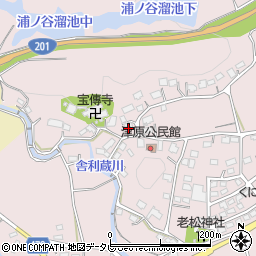 福岡県飯塚市津原948周辺の地図