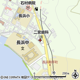 愛媛県大洲市長浜甲69周辺の地図