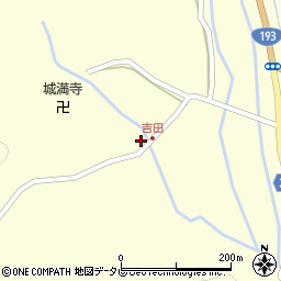 徳島県海部郡海陽町吉田長田16-3周辺の地図